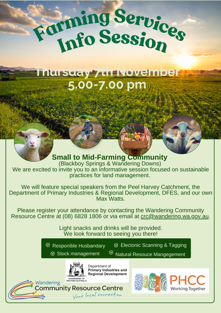 Farming Info Session