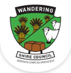 Shire of Wandering logo footer